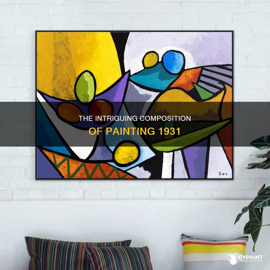 what is the painting one number 31 made of