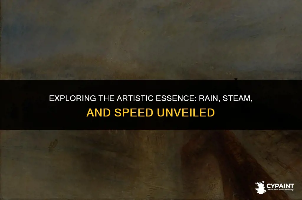 what is the painting rain steam and speed related to