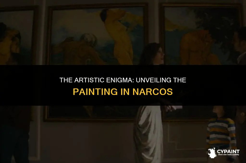 what is the painting that felix looks at in narcos