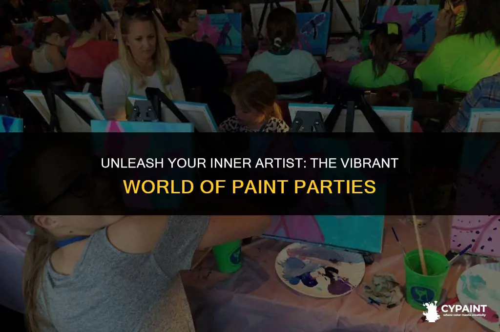 what is the party where u throw paint at people