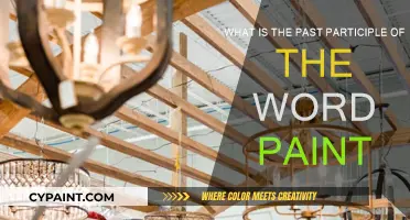 The Past Participle of Paint: A Comprehensive Guide