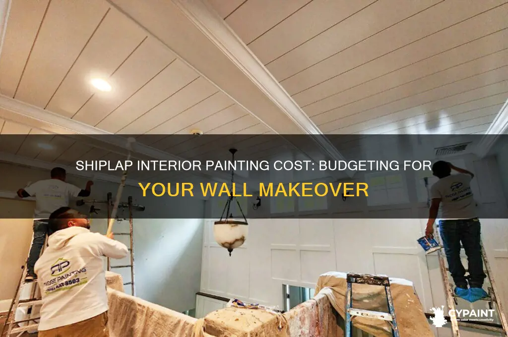 what is the price for painting shiplap interior