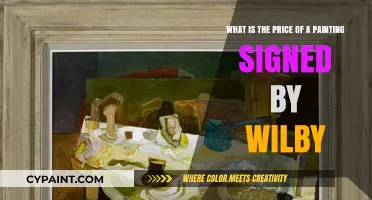 Exploring the Value: Wilby's Signed Paintings in the Art Market