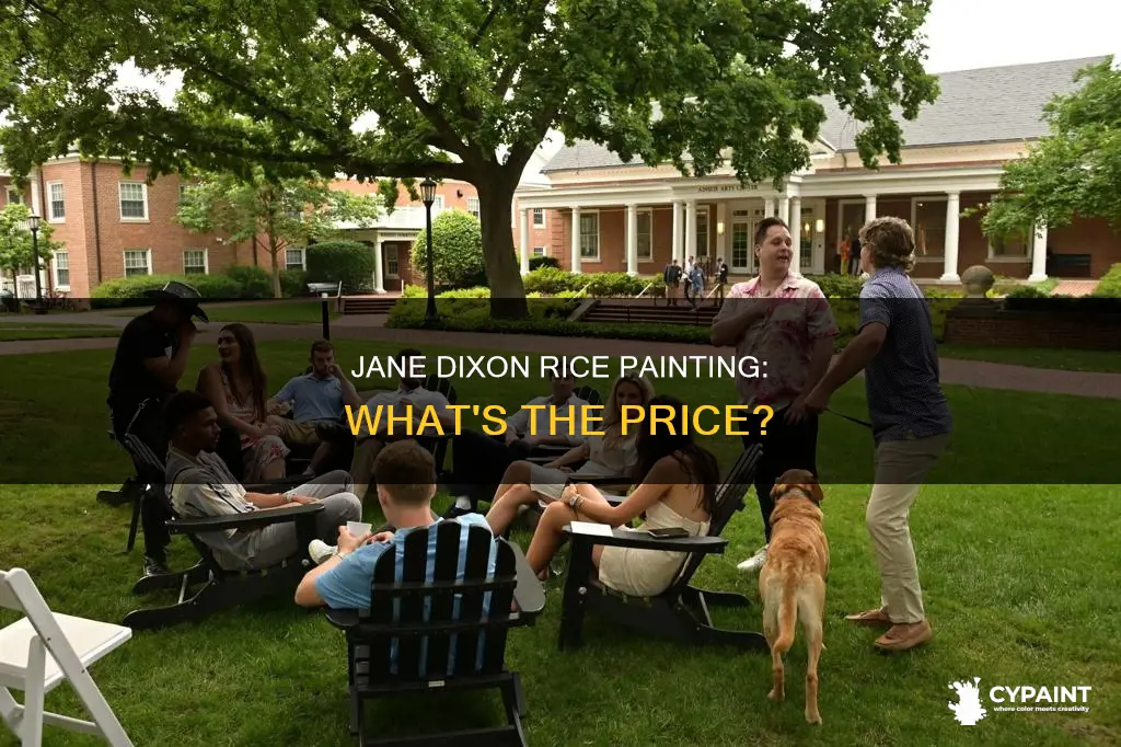 Jane Dixon Rice Painting: What's The Price? | CyPaint