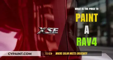 How Much Does It Cost to Paint a Toyota RAV4?