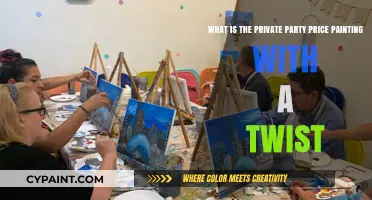 Unveiling the Private Party Price: Painting with a Twist Experience