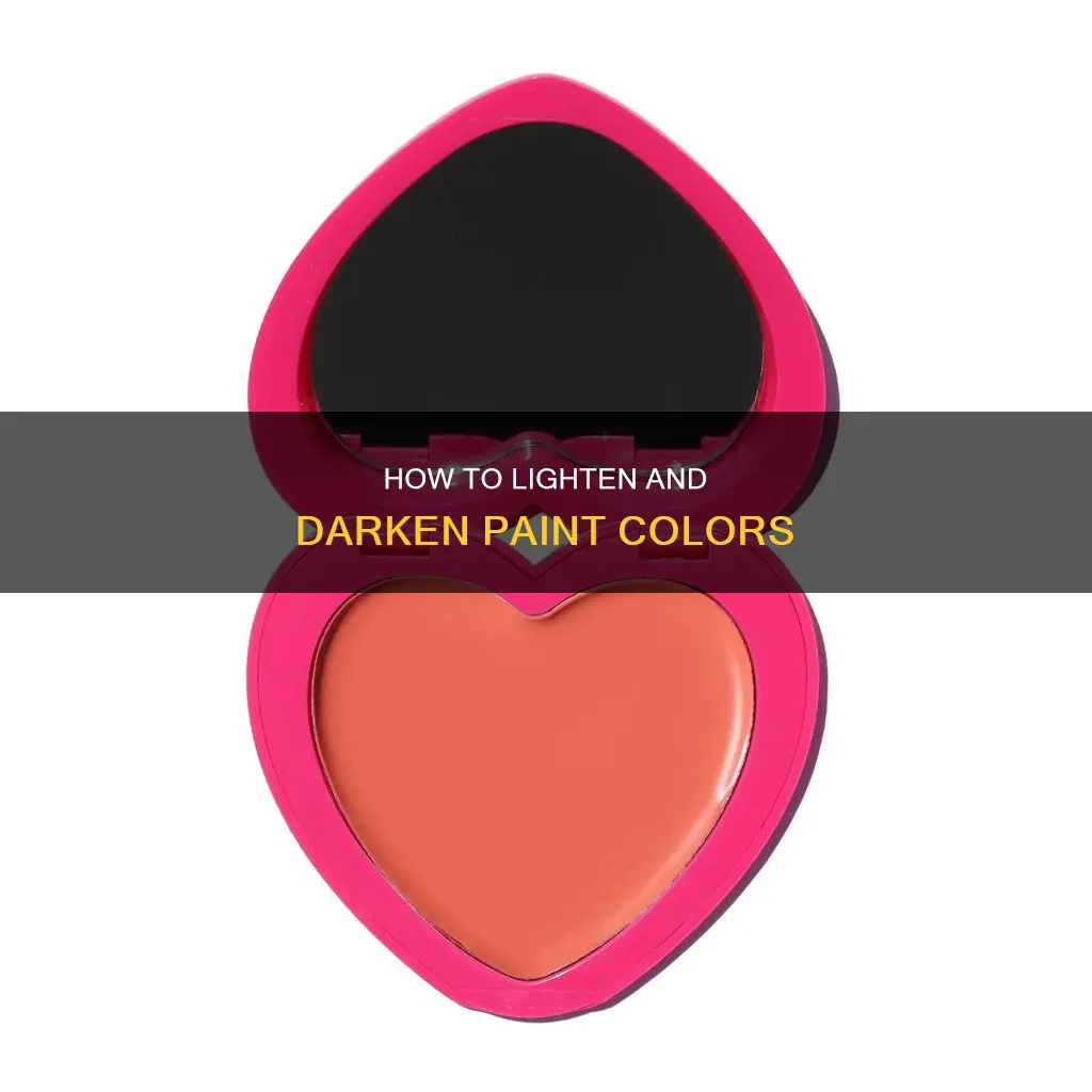 what is the product that lightens or darkens paint