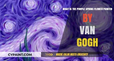 Van Gogh's Violet Spring: A Floral Masterpiece Unveiled