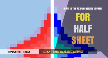 Decoding Paint Dimensions: Half Sheet Pixels Revealed