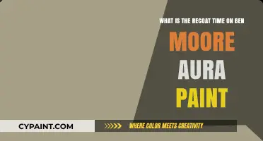 Unveiling the Perfect Recoat Time for Ben Moore Aura Paint