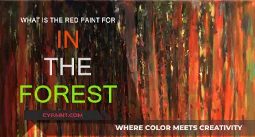 Exploring the Mystery of Red Paint in Forests