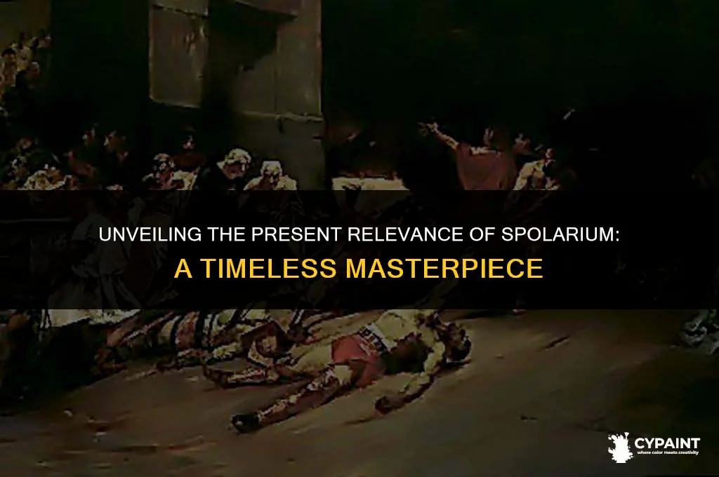 what is the relevance of the painting spolarium at present