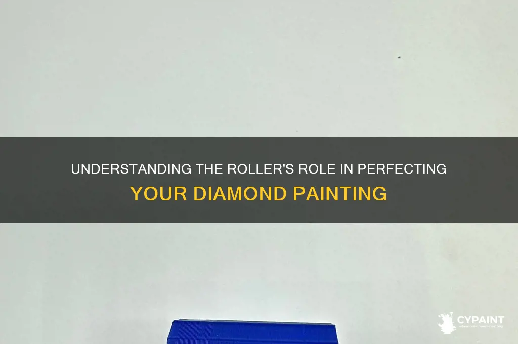 what is the roller for in diamond painting