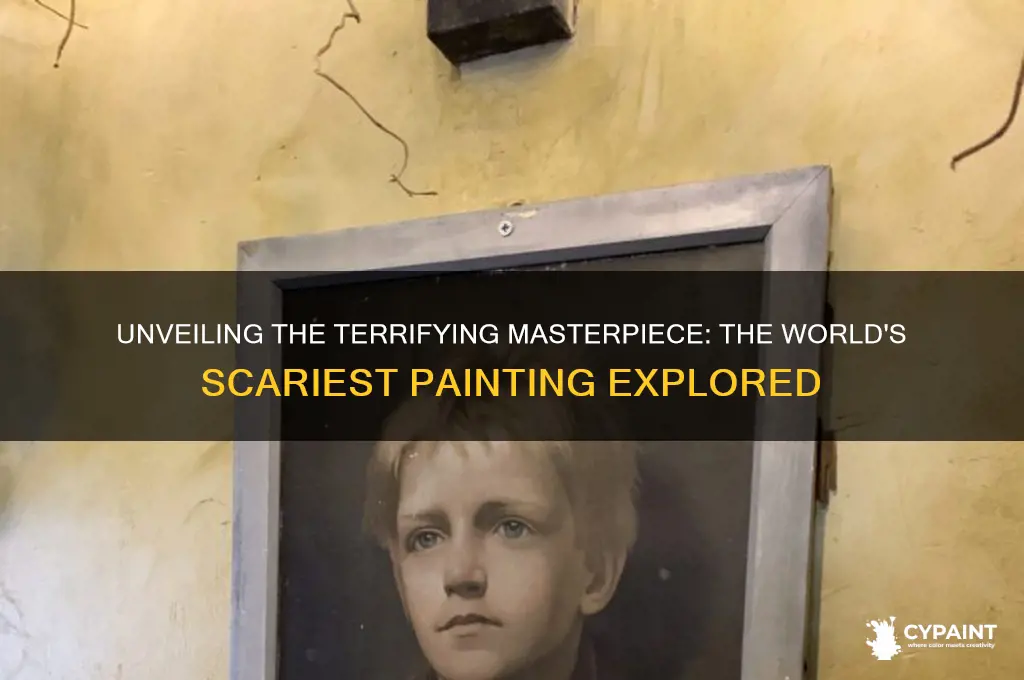 what is the scariest painting in the world