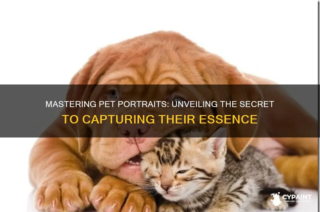 what is the secret to painting pet portraits