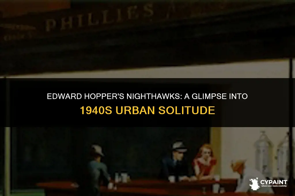 what is the setting for edward hopper