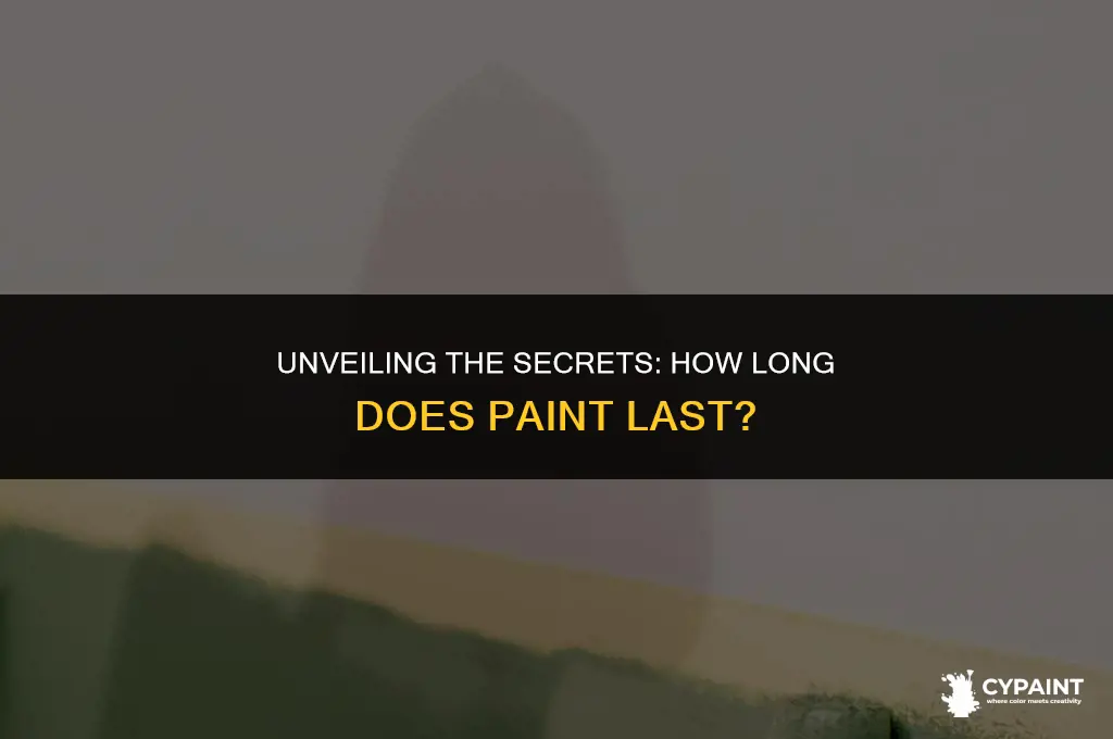what is the shelf life of a can of paint