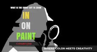 Mastering Paint: The Quick Zoom-In Shortcut You Need