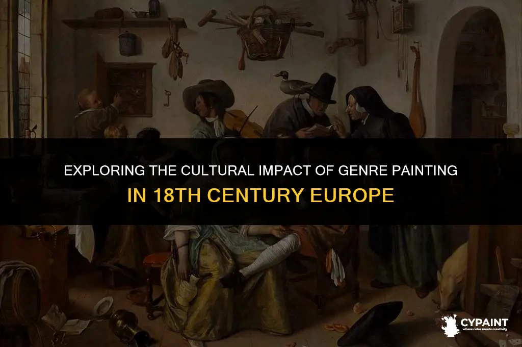 what is the significance of genre painting 18th century europe