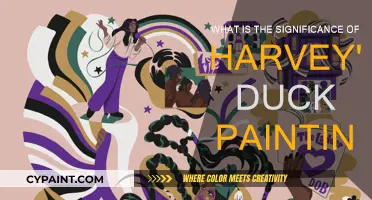 Duck Painting: Harvey's Unique Artistic Expression