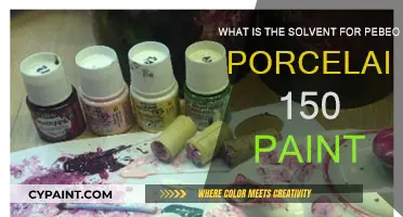 How to Use Pebeo Porcelaine 150 Paints: Solvent Guide