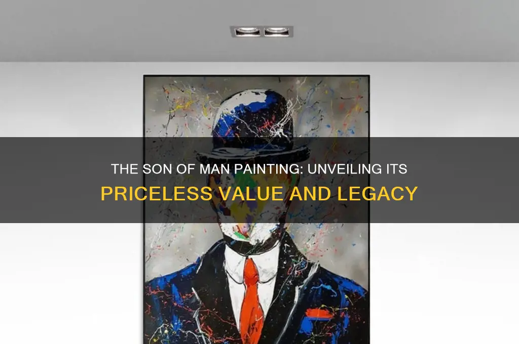 what is the son of man painting worth