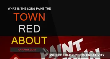 The Story Behind "Paint the Town Red" Song