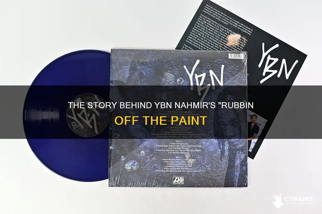 what is the song rubbin off the paint about
