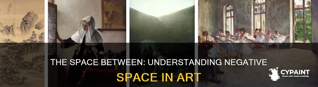 what is the space in painting referred to as
