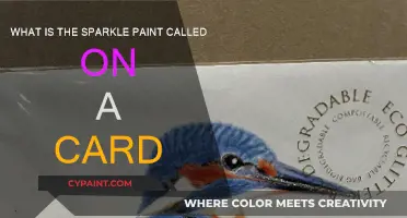 The Magic of Sparkling Card Paint