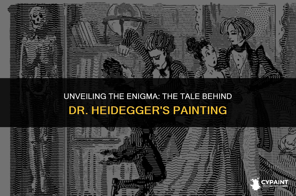 what is the story behind the painting in dr heidegger