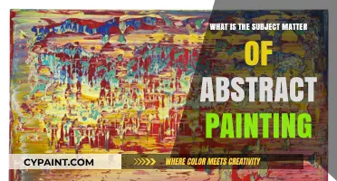 Exploring the Subject Matter of Abstract Painting: Beyond Representation