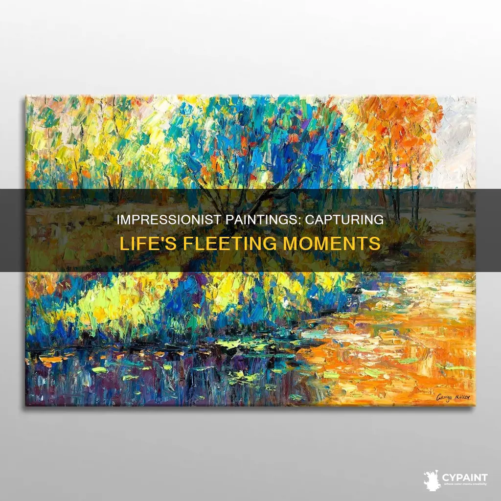 what is the subject matter of most impressionist paintings