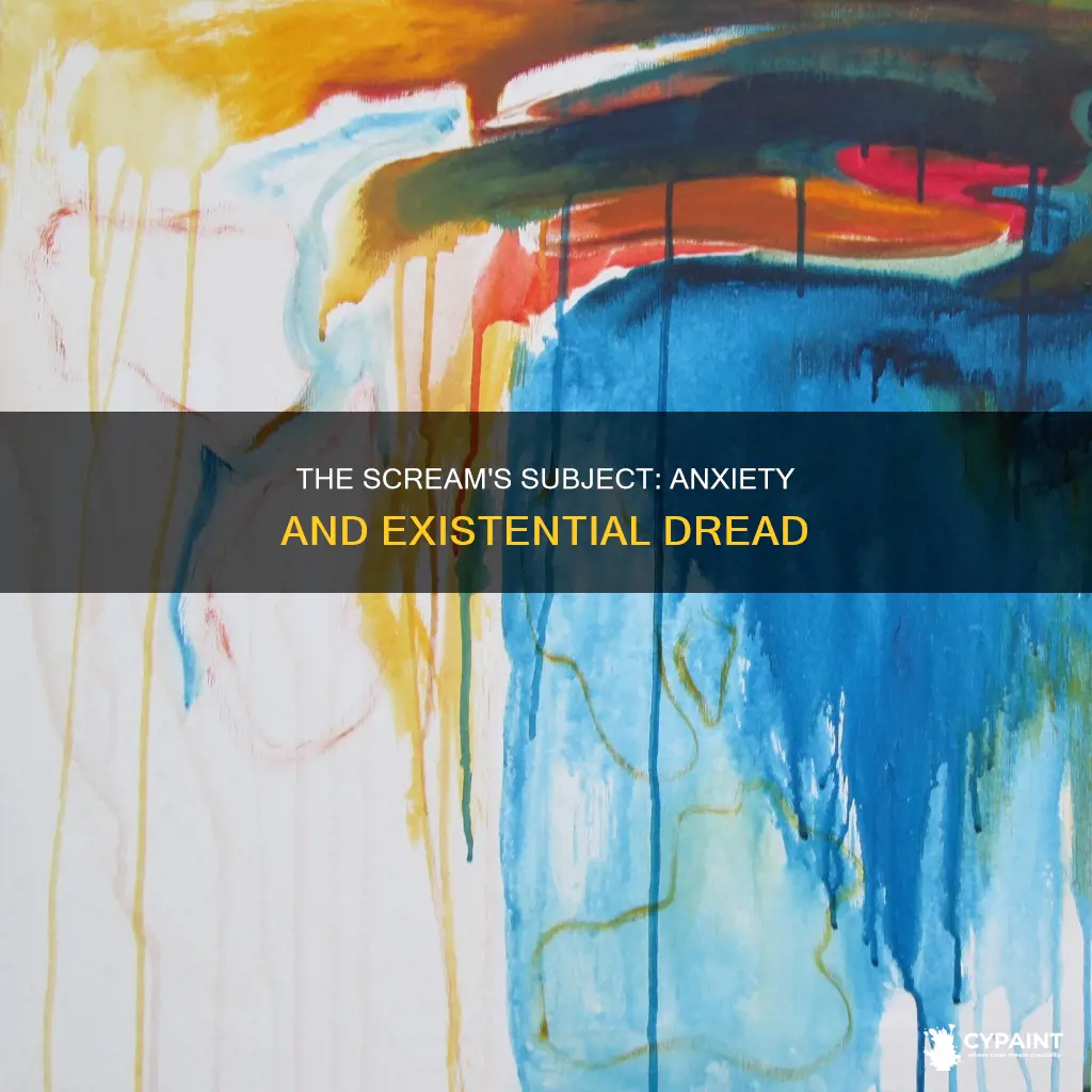 what is the subject matter of the scream painting