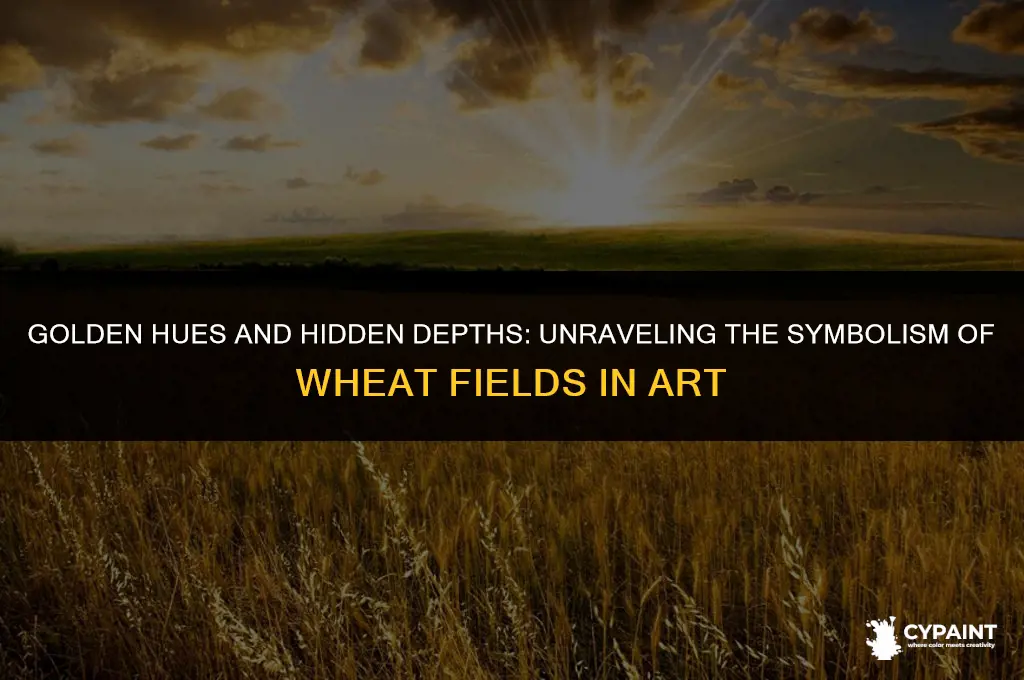 what is the symbolic meaning of wheat field in painting