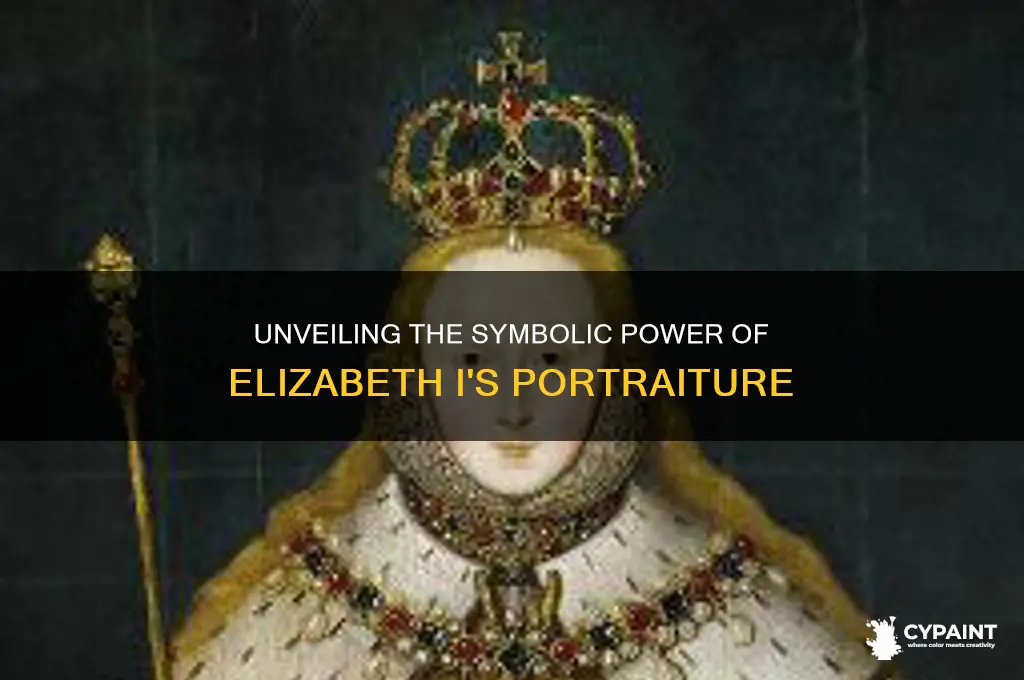 what is the symbolism of elizabeth i painting