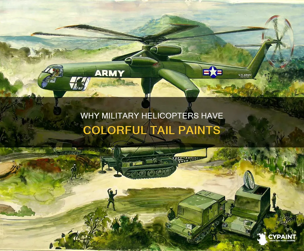 what is the tail paint on military helicopters called