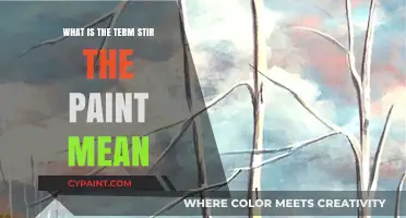 Understanding the Slang Term 'Stir the Paint' and Its Meaning