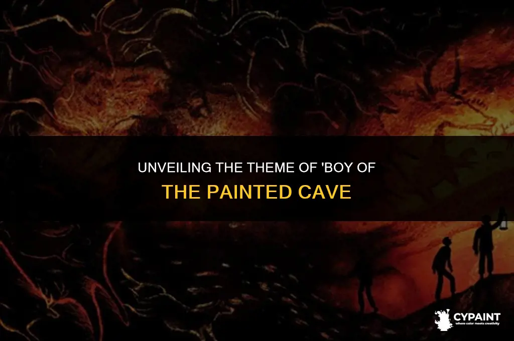 what is the theme of boy of the painted cave
