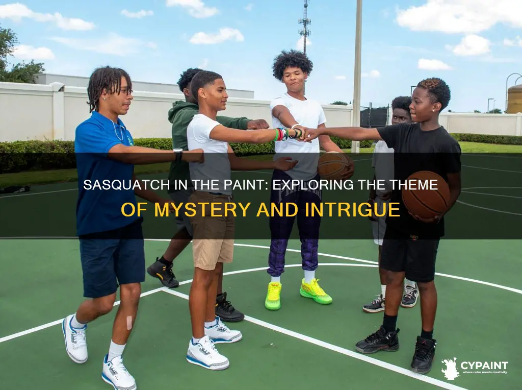 what is the theme of sasquatch in the paint
