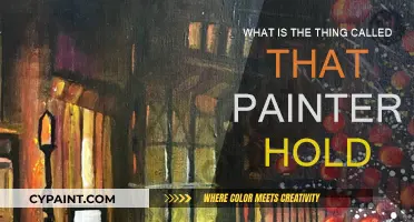 The Painter's Essential Tool: What's It Called?