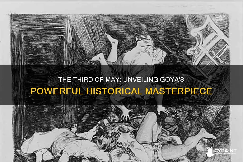 what is the third of may painting about
