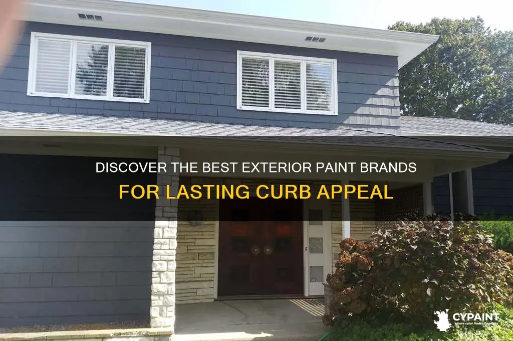 what is the top brands of exterior paint