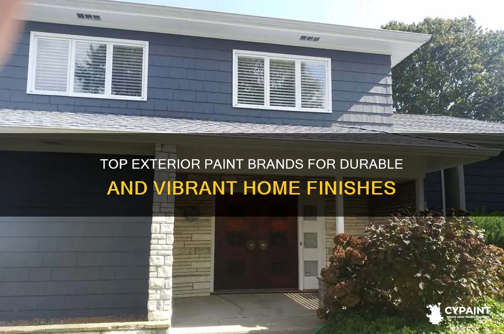 what is the top brands of wxterior paint