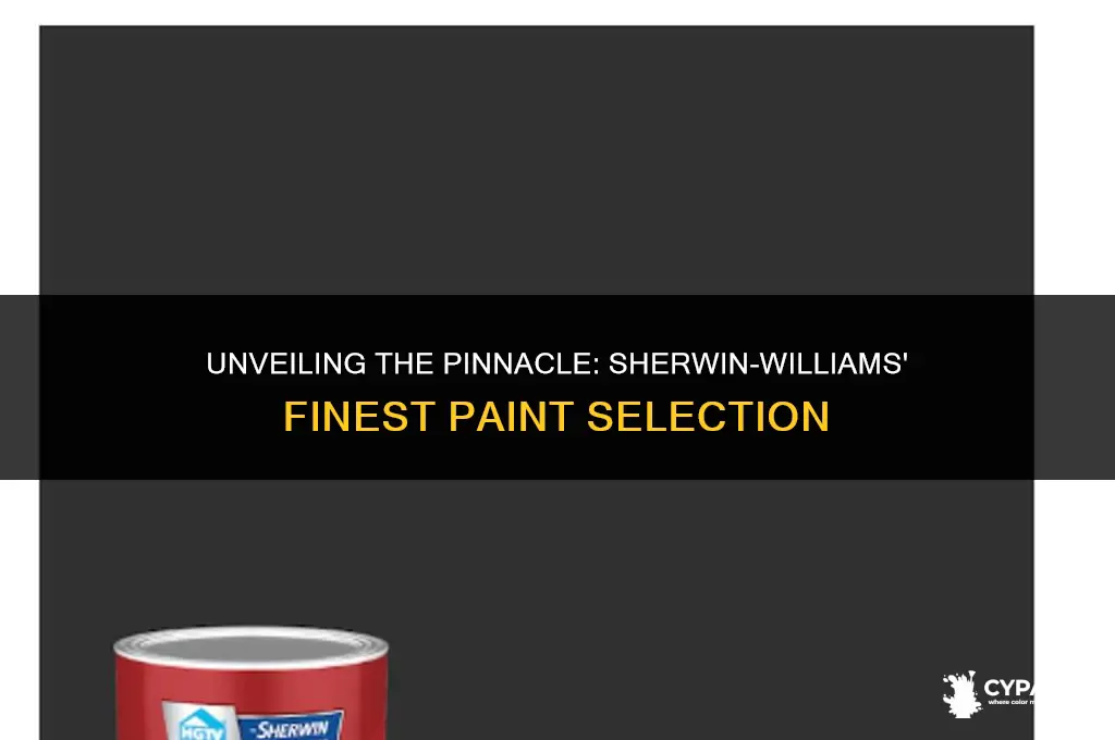 what is the top of the line sherwin williams paint