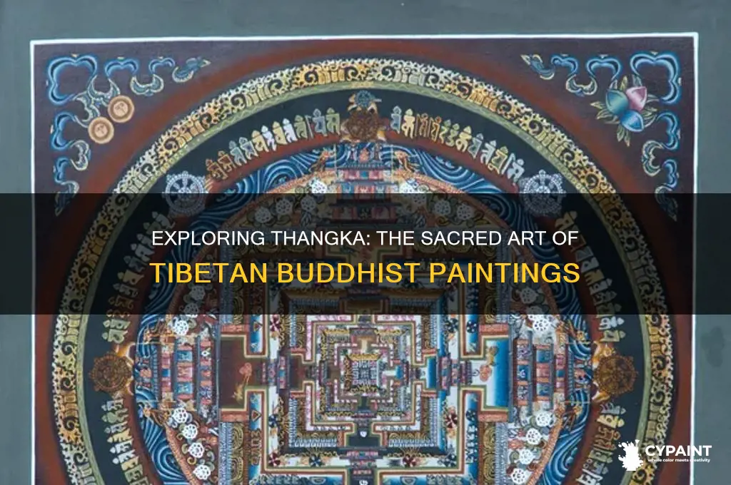 what is the traditional tibetan buddhist painting called
