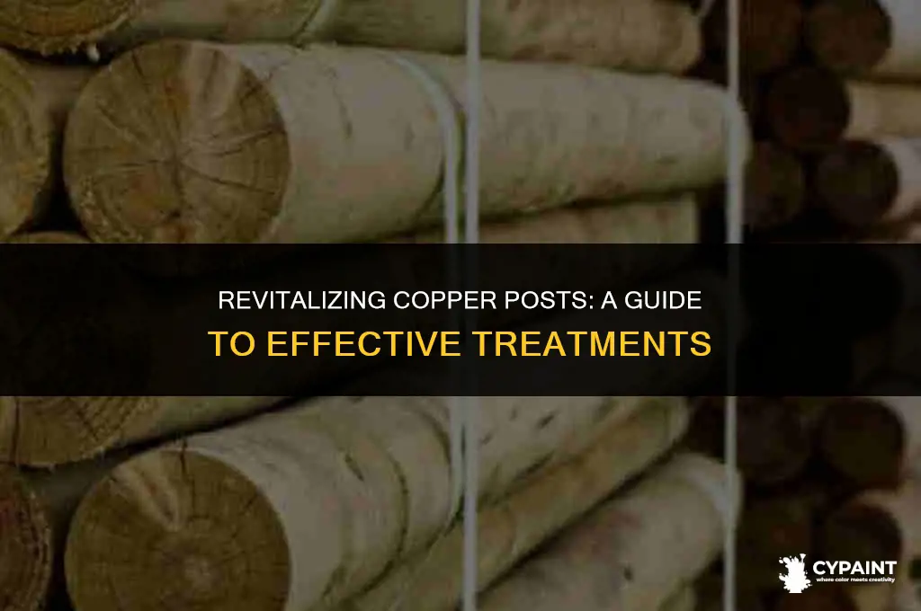 what is the treatment that you paint on post copper