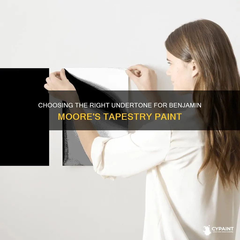 what is the undertone for benjamin moore tapestry paint