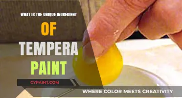 Unveiling Tempera Paint's Secret: The Unique Ingredient Explained