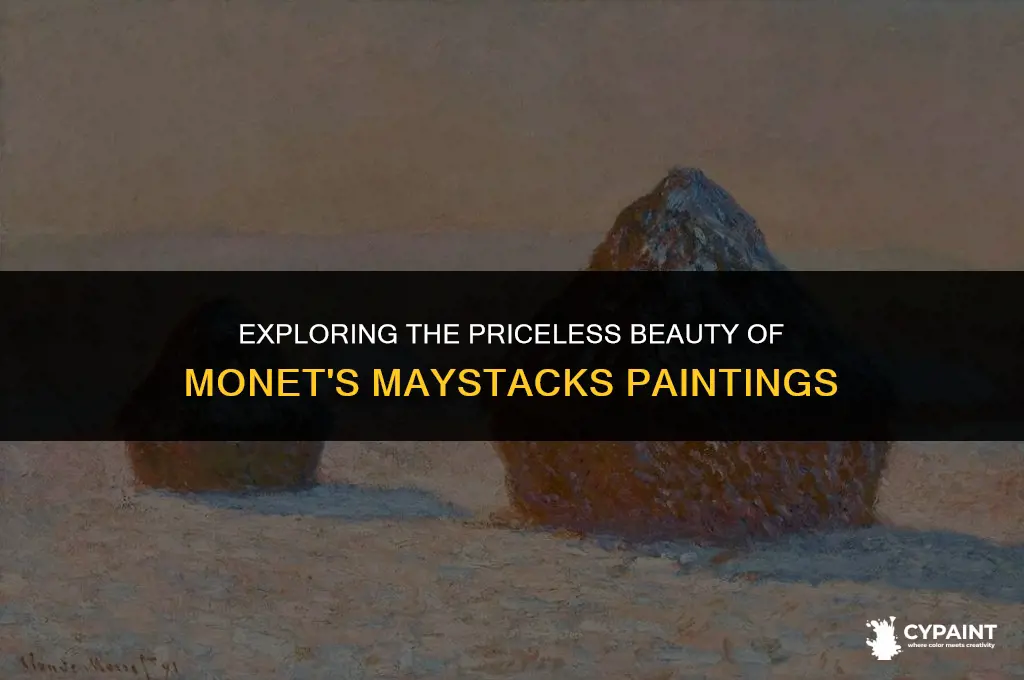 what is the value of a maystacks painting by monet